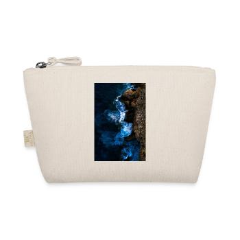 Coastal surf in the evening light - Organic Pouch - nature - Front