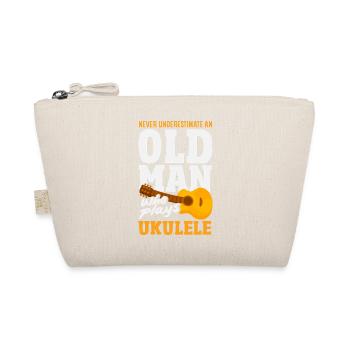 Lustiges Ukulele Designs Und Sprüche - Bio-Täschchen - Natur - Vorne