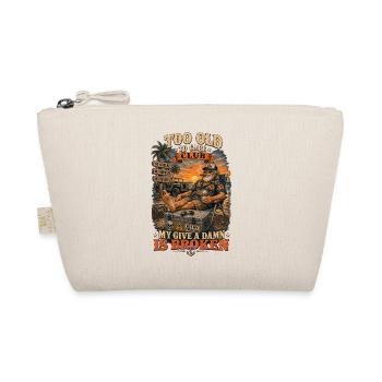 Too old to care - Organic Pouch - nature - Front