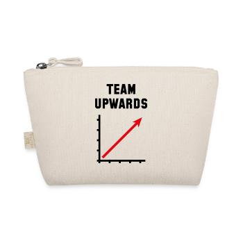 Team Upwards (Success / Progress / POS Red 2C) - Organic Pouch - nature - Front