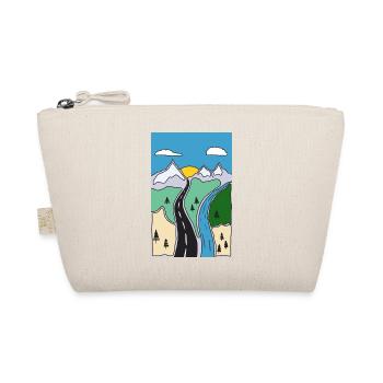 Mountain River Landscape - Organic Pouch - nature - Front