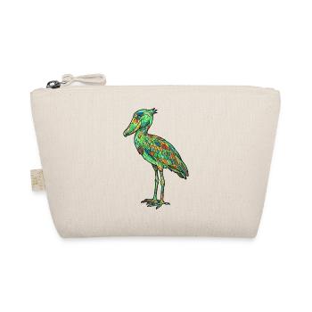 Oiseau en verre plombé Flamme de couleurs Bec-chaussé - Trousse biologique - nature - Devant