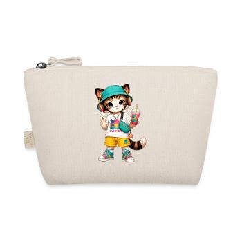 Kitten Summer Vibe Tropic - Organic Pouch - nature - Front