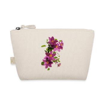 Clématites violettes – Illustration florale - Trousse biologique - nature - Devant