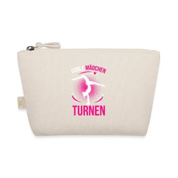  Coole Mädchen Turnen - Bio-Täschchen - Natur - Vorne