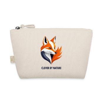 Clever by Nature – Fuchs - Bio-Täschchen - Natur - Vorne