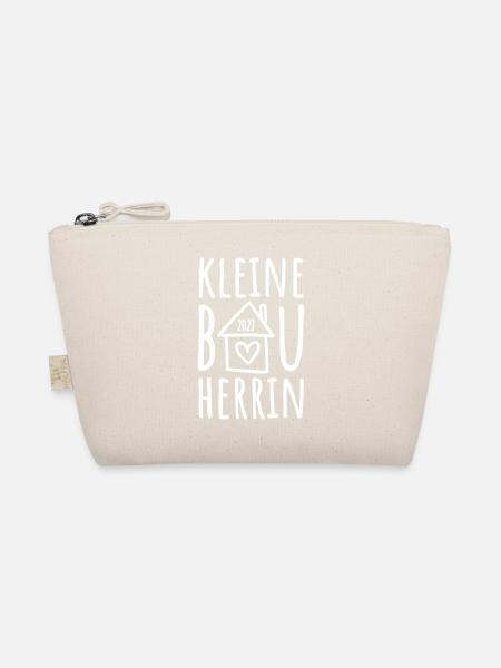 Kleine Bauherrin 2027 - Bio-Täschchen - Natur