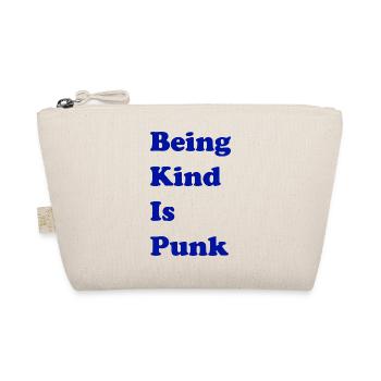 Freundlich zu sein ist Punk - Bio-Täschchen - Natur - Vorne
