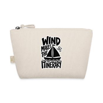 Segeln – Wind Makes the Itinerary - Bio-Täschchen - Natur - Vorne