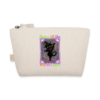 Halloween cat dancing till the witches purr - Bio-Täschchen - Natur - Vorne