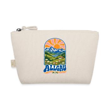 Allgäu Retro Alpine Nature - Bio-Täschchen - Natur - Vorne