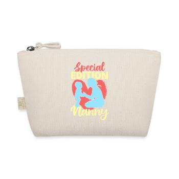Tagesmutter Special Edition Nanny - Bio-Täschchen - Natur - Vorne