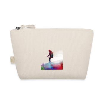 Ski sport art #ski #sport - Organic Pouch - nature - Front