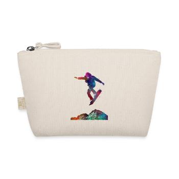 snowboard sport art #snowboard - Organic Pouch - nature - Front