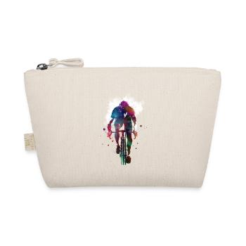 Cycling #cycling #sport #bike - Organic Pouch - nature - Front