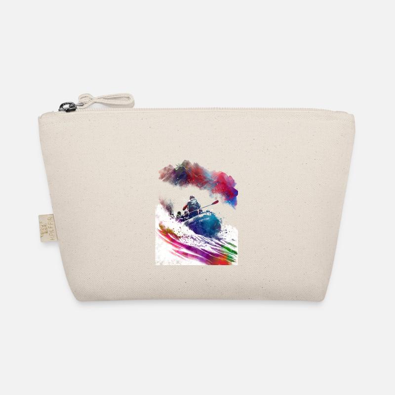 Rafting on a pontoon #sport #rafting Organic Pouch