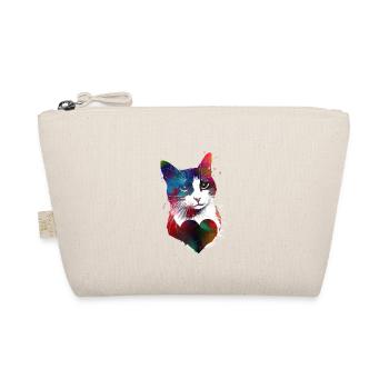 Cat love graphic art #cat - Organic Pouch - nature - Front