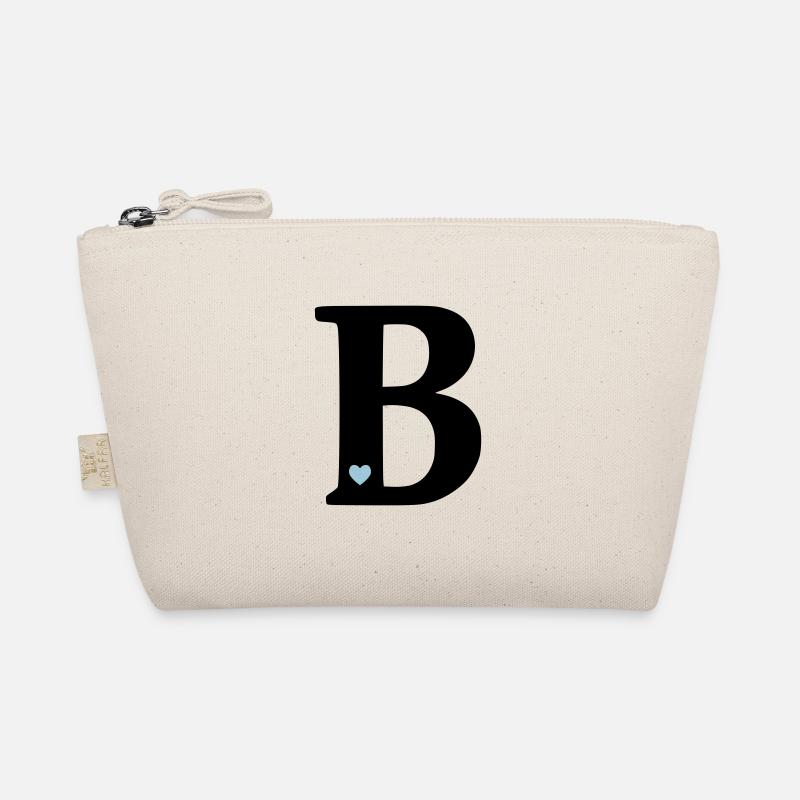 Buchstabe B Anfangsbuchstabe Bio-Täschchen