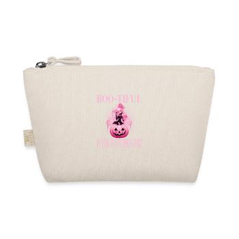 Boo-Tiful In Pink And Pumpkin Spice für Frauen - Bio-Täschchen - Natur - Vorne