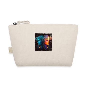 Gémeaux Zodiaque Aquarelle Aquarelle Boho - Trousse biologique - nature - Devant