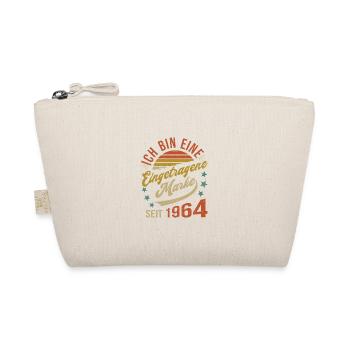 60e anniversaire J’ai 60 ans de marque déposée - Trousse biologique - nature - Devant