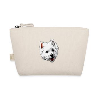Mszczka Westie West Highland White Terrier - Organic Pouch - nature - Front