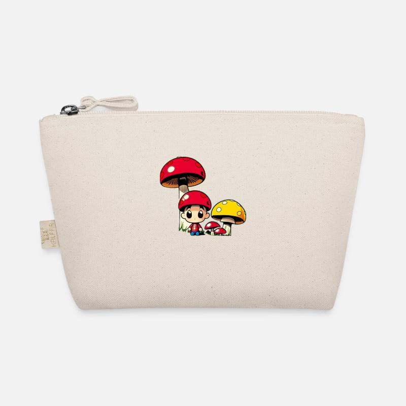 Mushroom head Organic Pouch