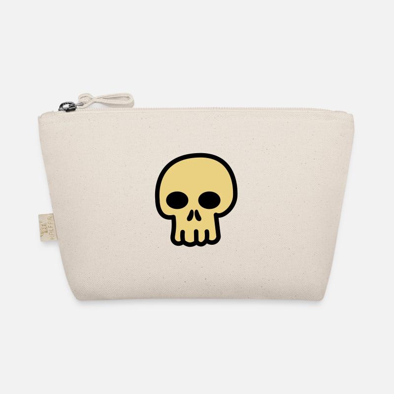 Tête de mort dessin mignon Trousse biologique