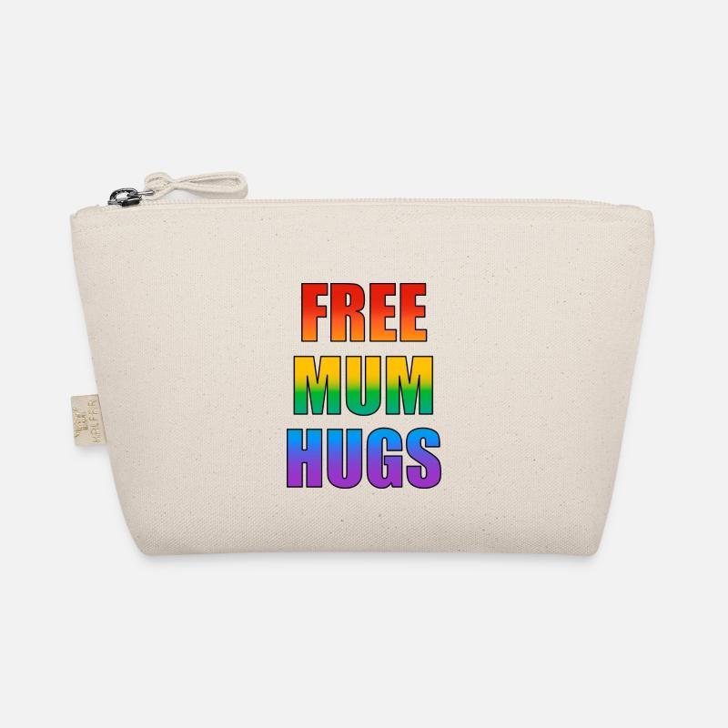 Free Mum Hugs Pride Organic Pouch