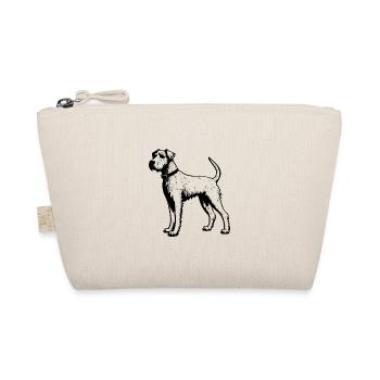 Chien Airedale Terrier - Trousse biologique - nature - Devant