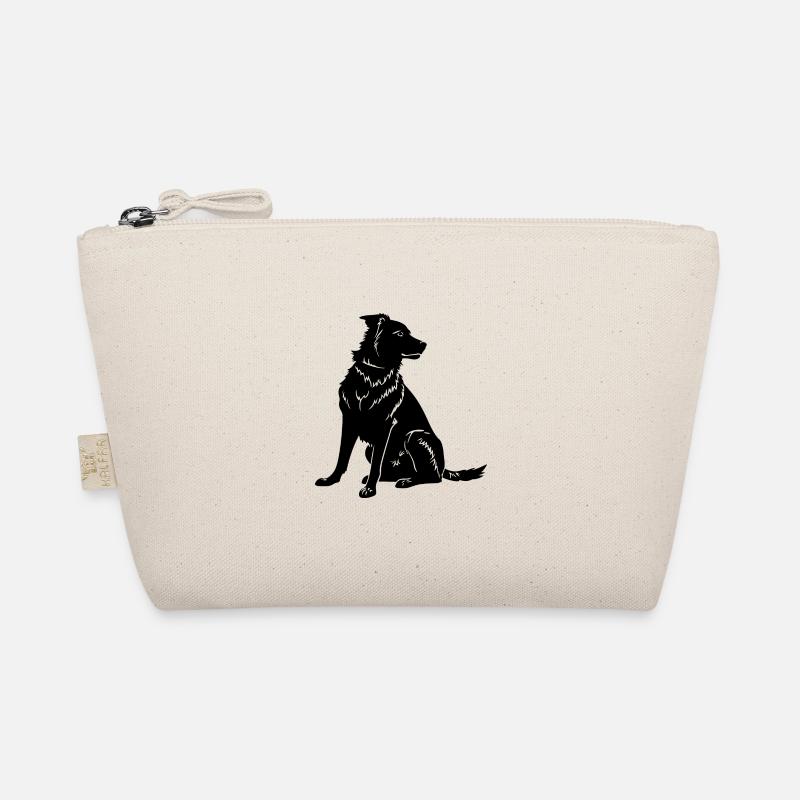 Border Collie Dog Organic Pouch