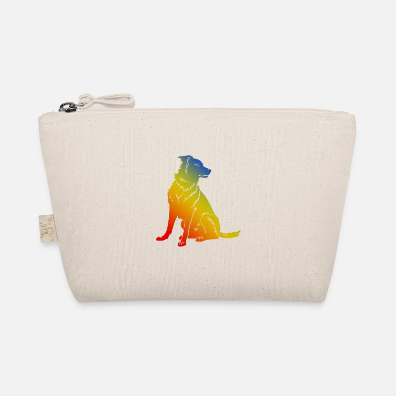 Border Collie Dog Organic Pouch