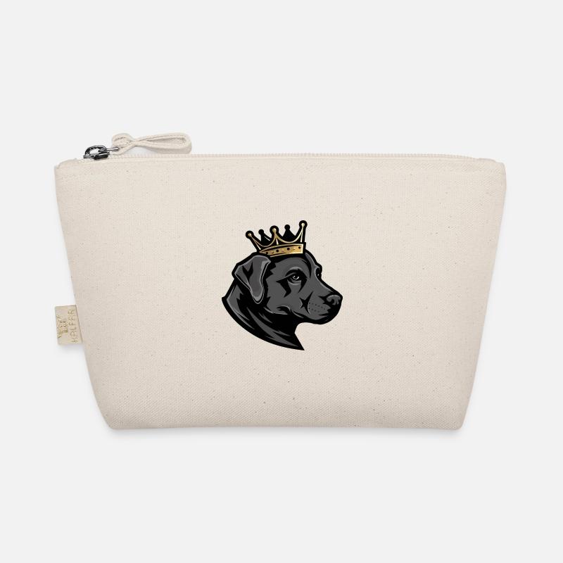 Labrador Dog Crown Organic Pouch