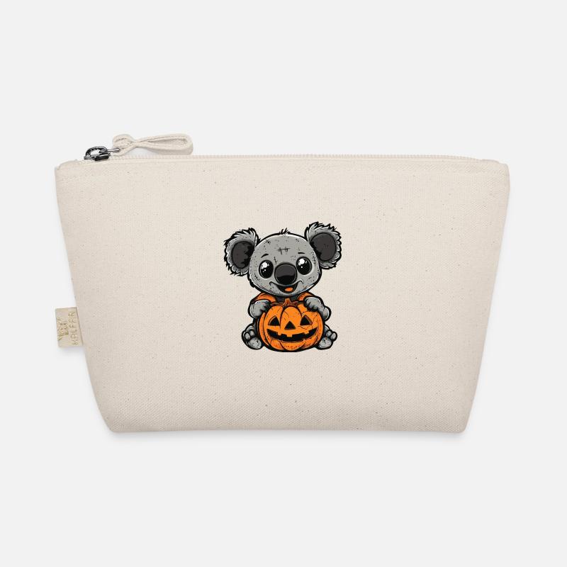 Koala Halloween Comic Funny Organic Pouch