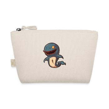Dolphin Halloween Comic Funny - Organic Pouch - nature - Front
