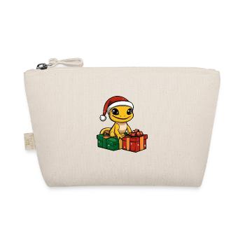 Lizard Gecko Christmas Gifts - Organic Pouch - nature - Front