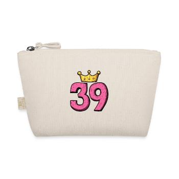 39 Number Crown - Organic Pouch - nature - Front