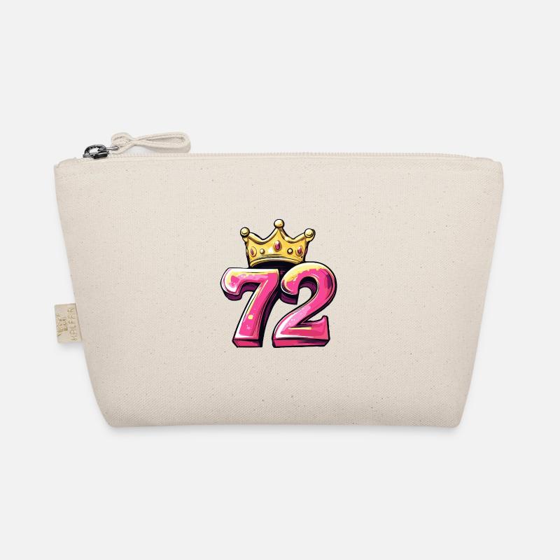 72 Number Crown Organic Pouch