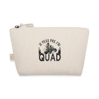 Quad je peux pas j ai quad atv quad quad - Trousse biologique - nature - Devant