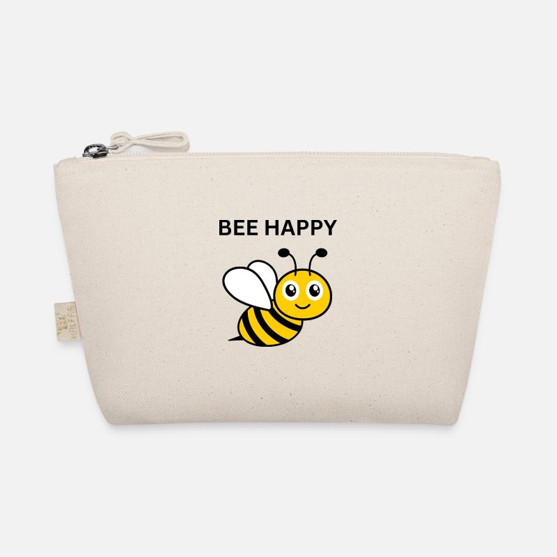 BEE HAPPY - Bio-Täschchen - Natur