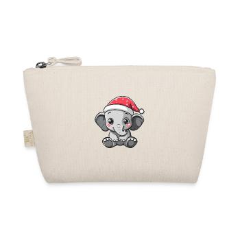 Éléphant Noël Noël - Trousse biologique - nature - Devant