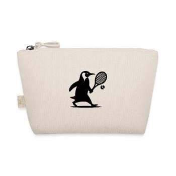Pingouin Tennis Joueur De Tennis Silhouette minimaliste - Trousse biologique - nature - Devant