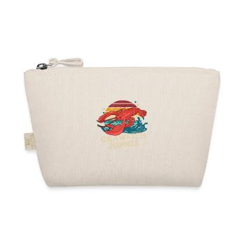 Crawfish Junkie Retro Crawfish Boil Seafood Lover - Organic Pouch - nature - Front