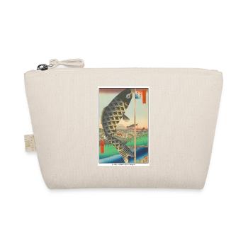 Japanische Kunst Hiroshige - Bio-Täschchen - Natur - Vorne
