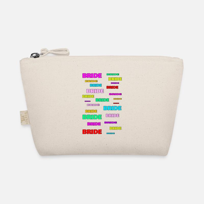 Mariée texte multicolore Trousse biologique