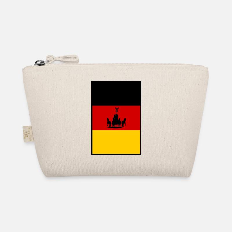 Germany Brandenburg Gate Organic Pouch