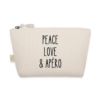 peace love apéro - Trousse biologique - nature - Devant