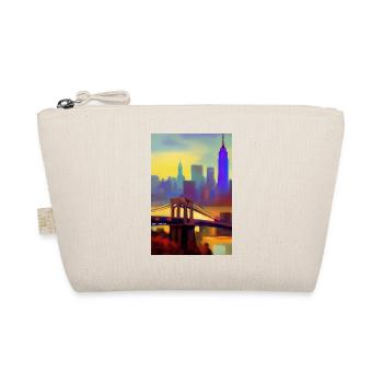 New York City Skyline - Organic Pouch - nature - Front