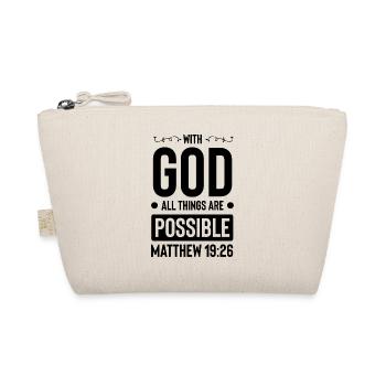 Dieu Tout est possible Bible - Trousse biologique - nature - Devant