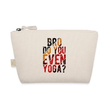 Yogalehrer Spruch Für Yogi Yoga - Bio-Täschchen - Natur - Vorne